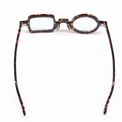 XiT C006 Asymmetrical Eyewear Brown Demi Size 40x30