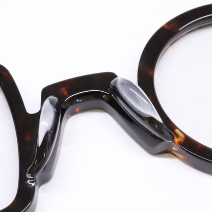XiT C006 Asymmetrical Eyewear Brown Demi Size 40x30
