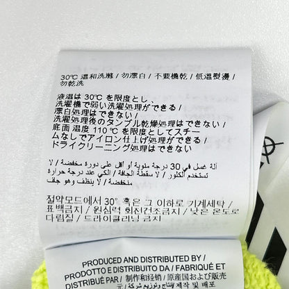 OFF-WHITE 3D Logo Graphic Cotton Hoodie Green Size XS