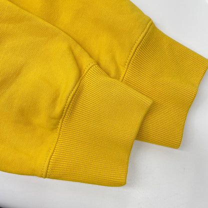 OFF-WHITE Pullover Cotton Hoodie Yellow Size S