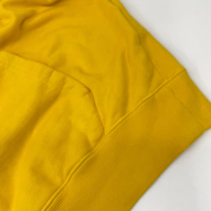 OFF-WHITE Pullover Cotton Hoodie Yellow Size S