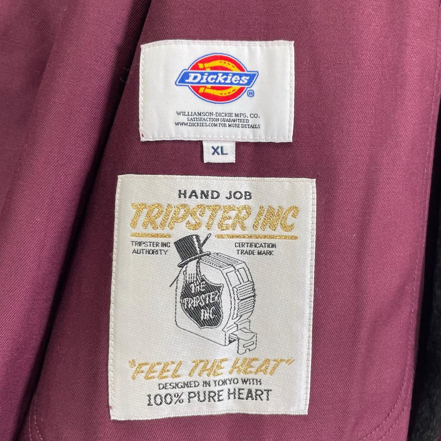 BEAMS x Dickies x TRIPSTER 2B Tailored Jacket Red Size XL
