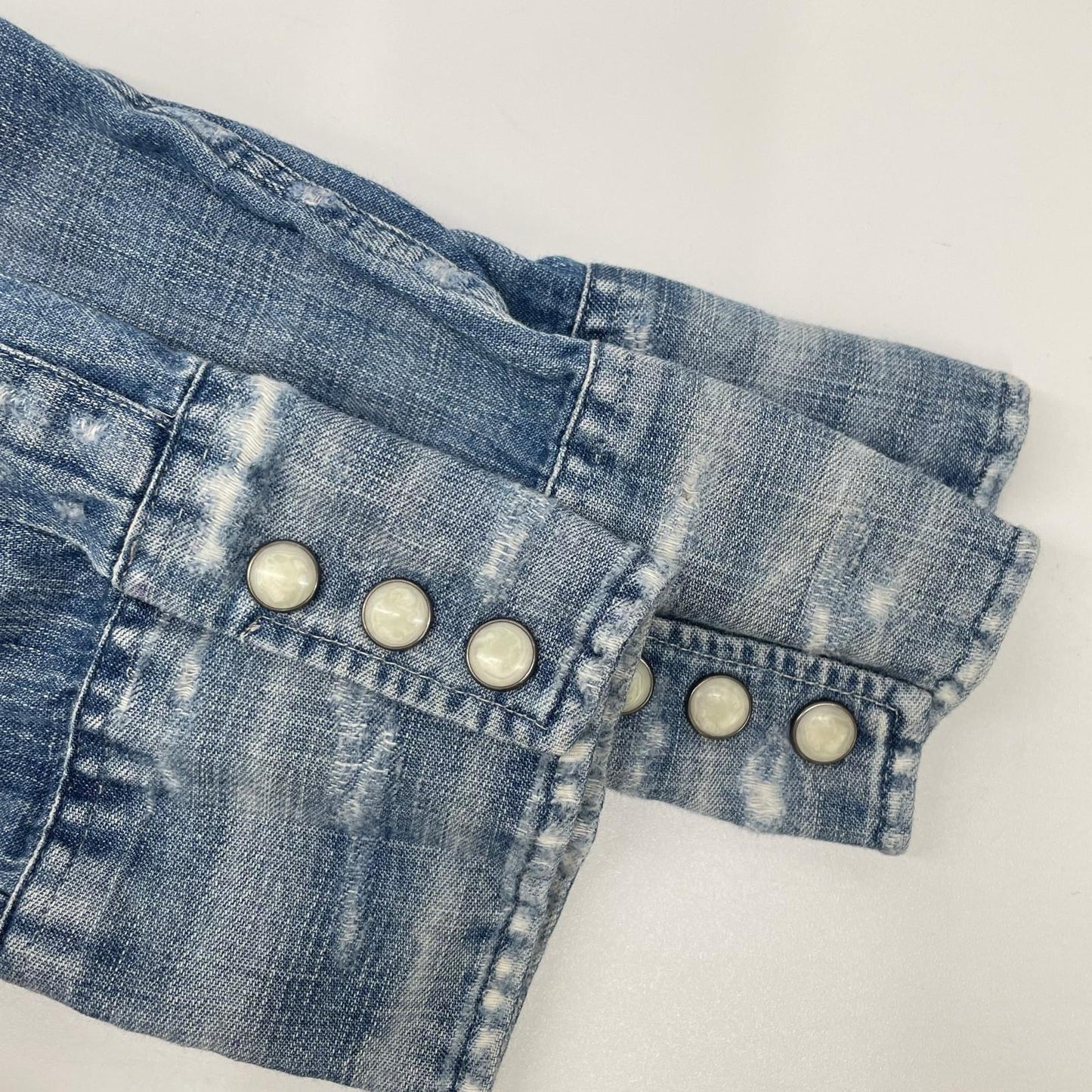 POLObyRalphLauren Native Yoke Denim Shirt Indigo Polo Size S