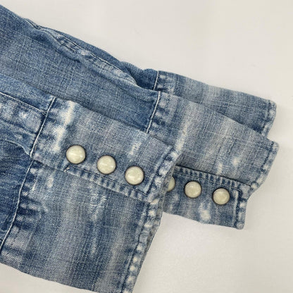 POLObyRalphLauren Native Yoke Denim Shirt Indigo Polo Size S
