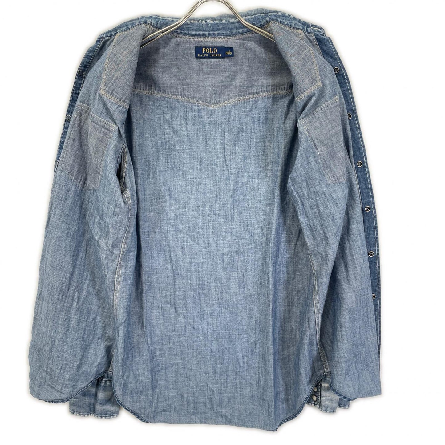 POLObyRalphLauren Native Yoke Denim Shirt Indigo Polo Size S
