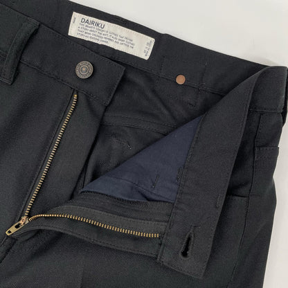 DAIRIKU 19AW Flaser Pressed Polyester Pants Black Size 29