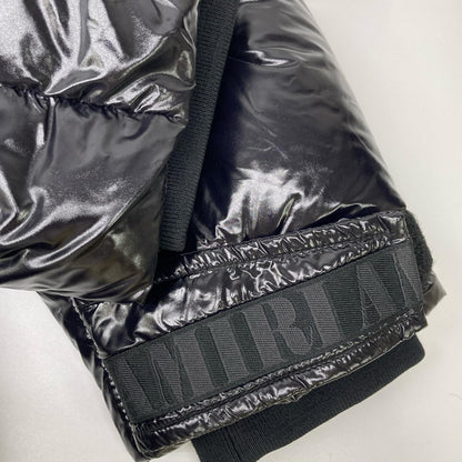 AMIRI Black Nylon Logo Down Jacket Size S
