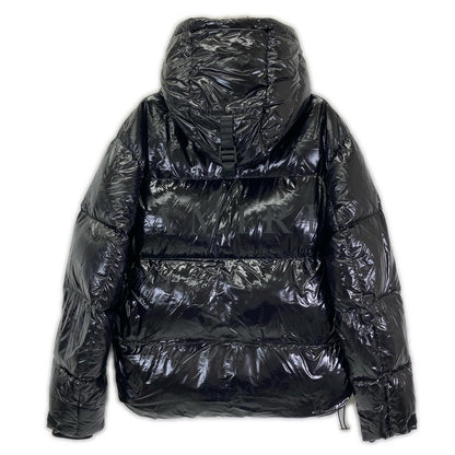 AMIRI Black Nylon Logo Down Jacket Size S