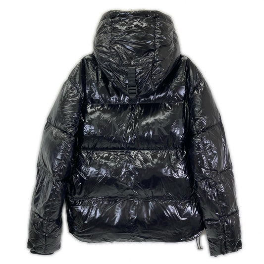 AMIRI Black Nylon Logo Down Jacket Size S