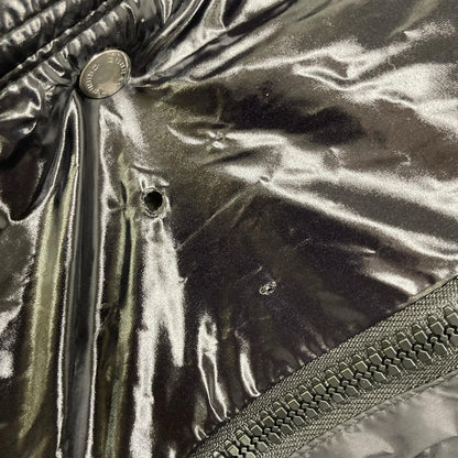 AMIRI Black Nylon Logo Down Jacket Size S