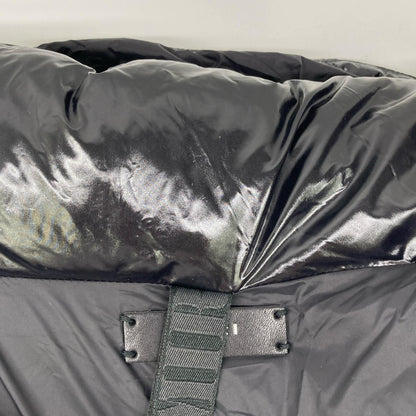 AMIRI Black Nylon Logo Down Jacket Size S