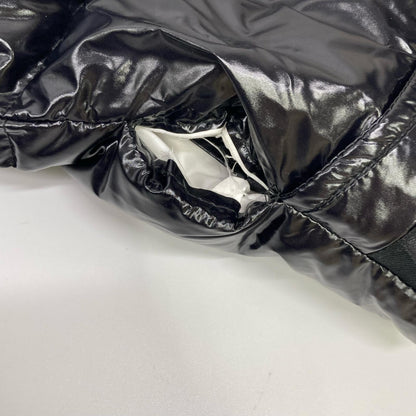 AMIRI Black Nylon Logo Down Jacket Size S