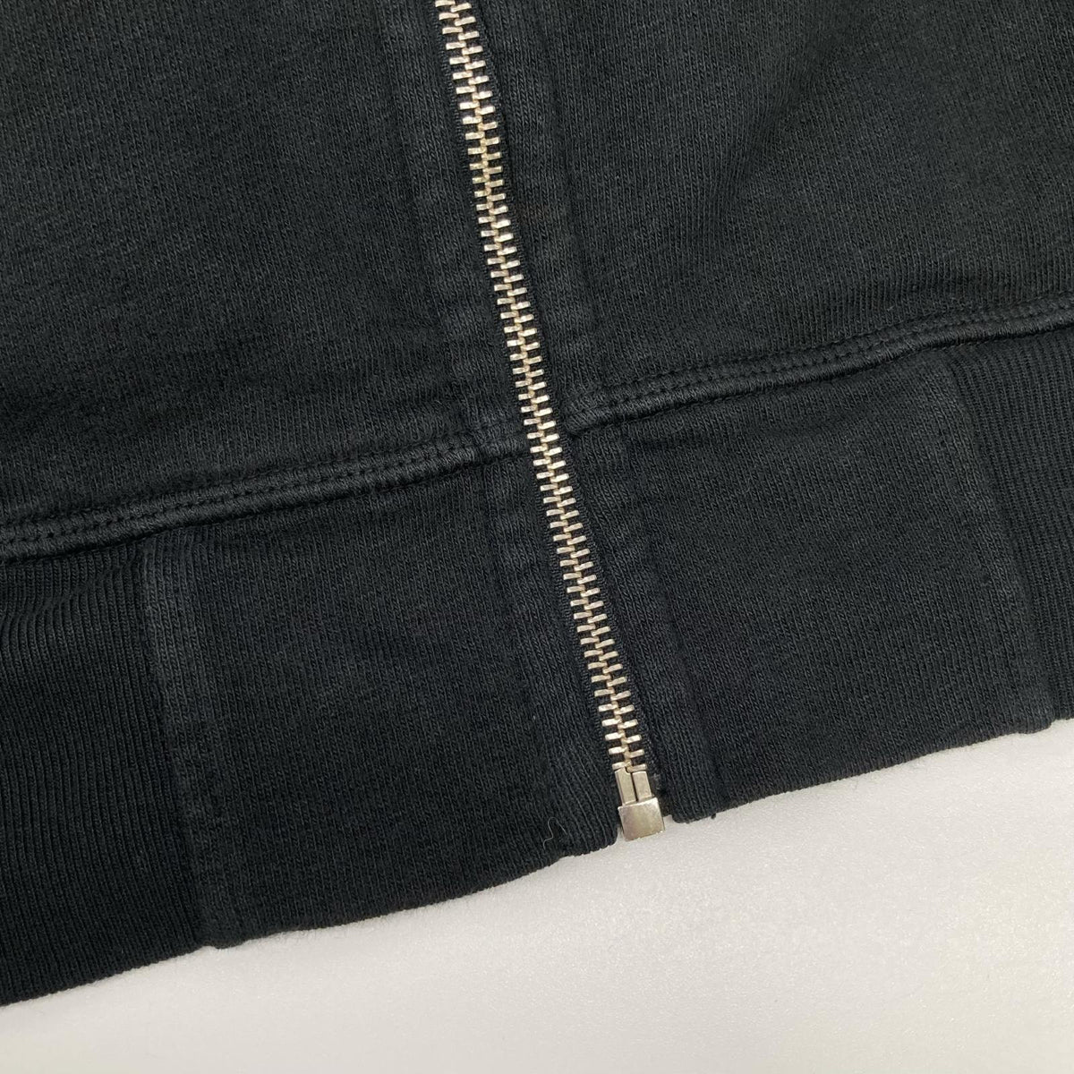 STONE ISLAND K1S156100021 Cotton Zip Up Parka Black Jacket Size XL