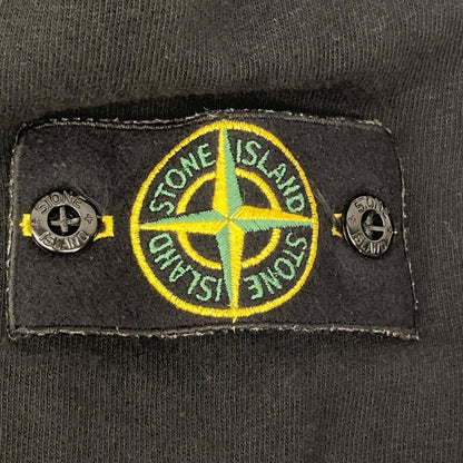 STONE ISLAND K1S156100021 Cotton Zip Up Parka Black Jacket Size XL