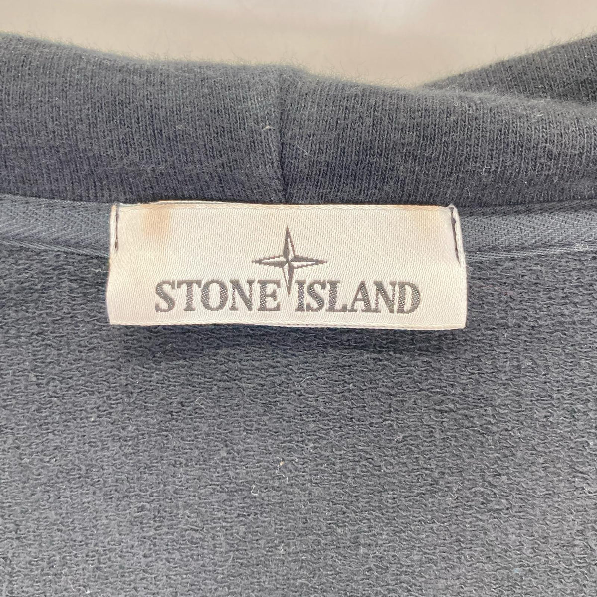 STONE ISLAND K1S156100021 Cotton Zip Up Parka Black Jacket Size XL