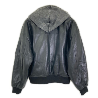 LASTNEST Detachable Hooded Blouson Jacket Black Size M