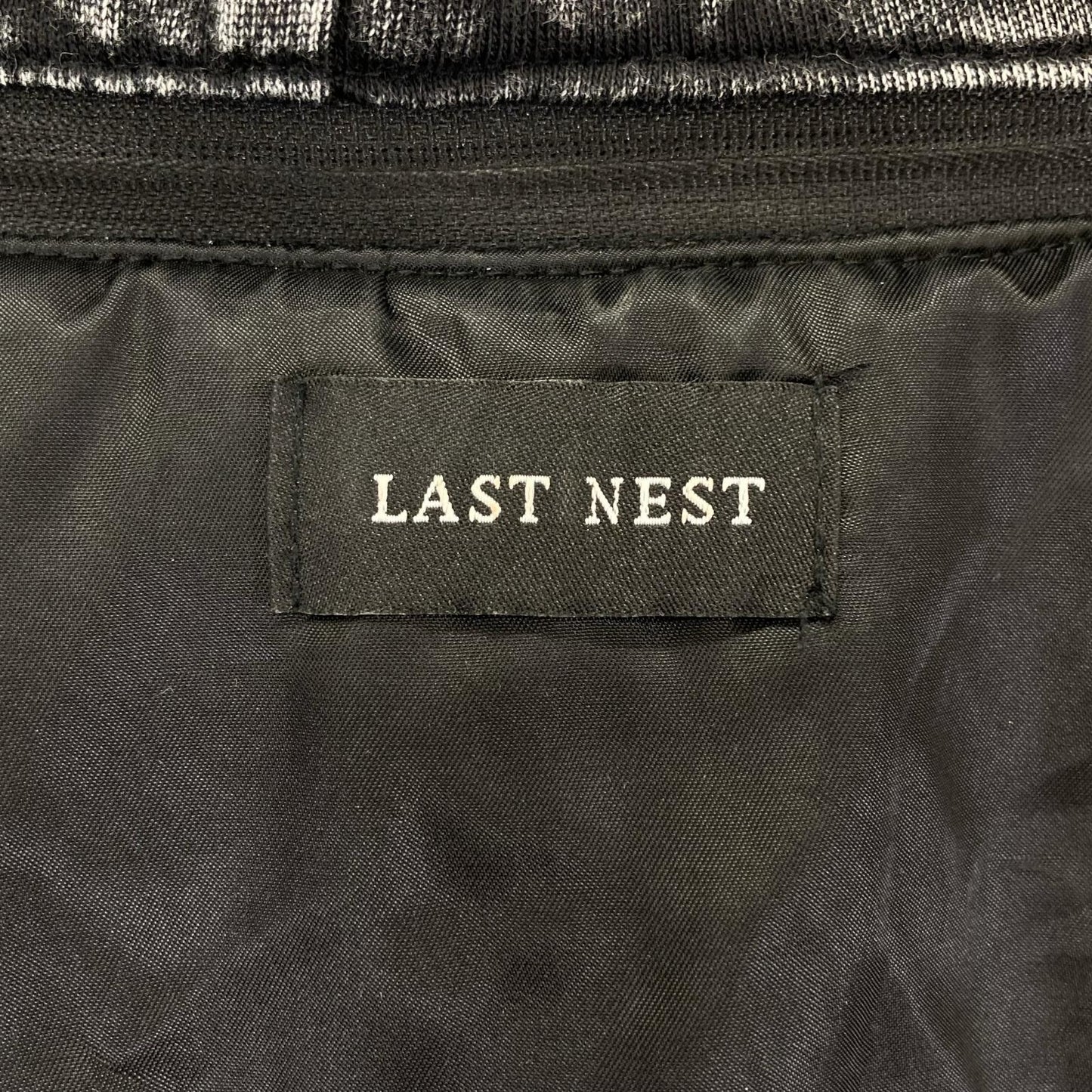 LASTNEST Detachable Hooded Blouson Jacket Black Size M