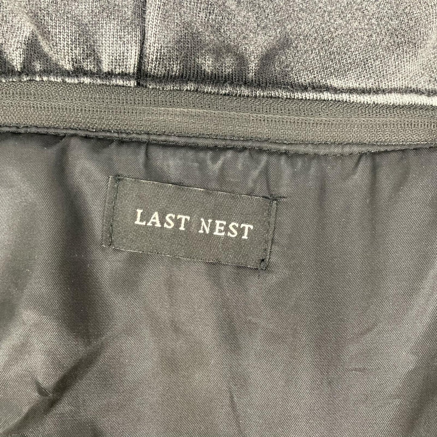 LASTNEST Detachable Hooded Blouson Jacket Black Size M