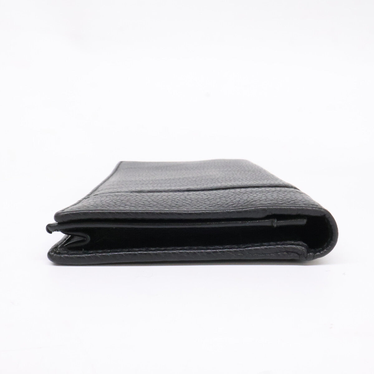 BVLGARI OCTO Leather Bi-fold Long ONE SIZE Long Wallet Size ONE SIZE