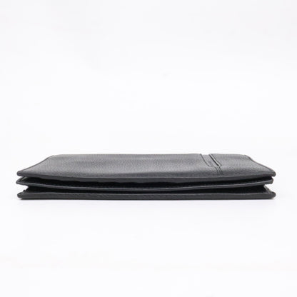 BVLGARI OCTO Leather Bi-fold Long ONE SIZE Long Wallet Size ONE SIZE