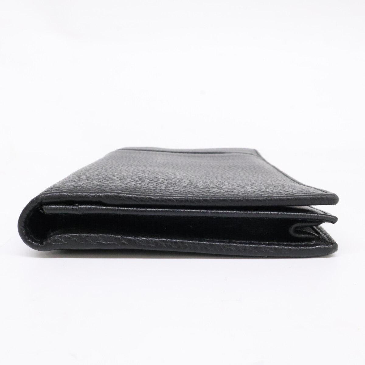 BVLGARI OCTO Leather Bi-fold Long ONE SIZE Long Wallet Size ONE SIZE