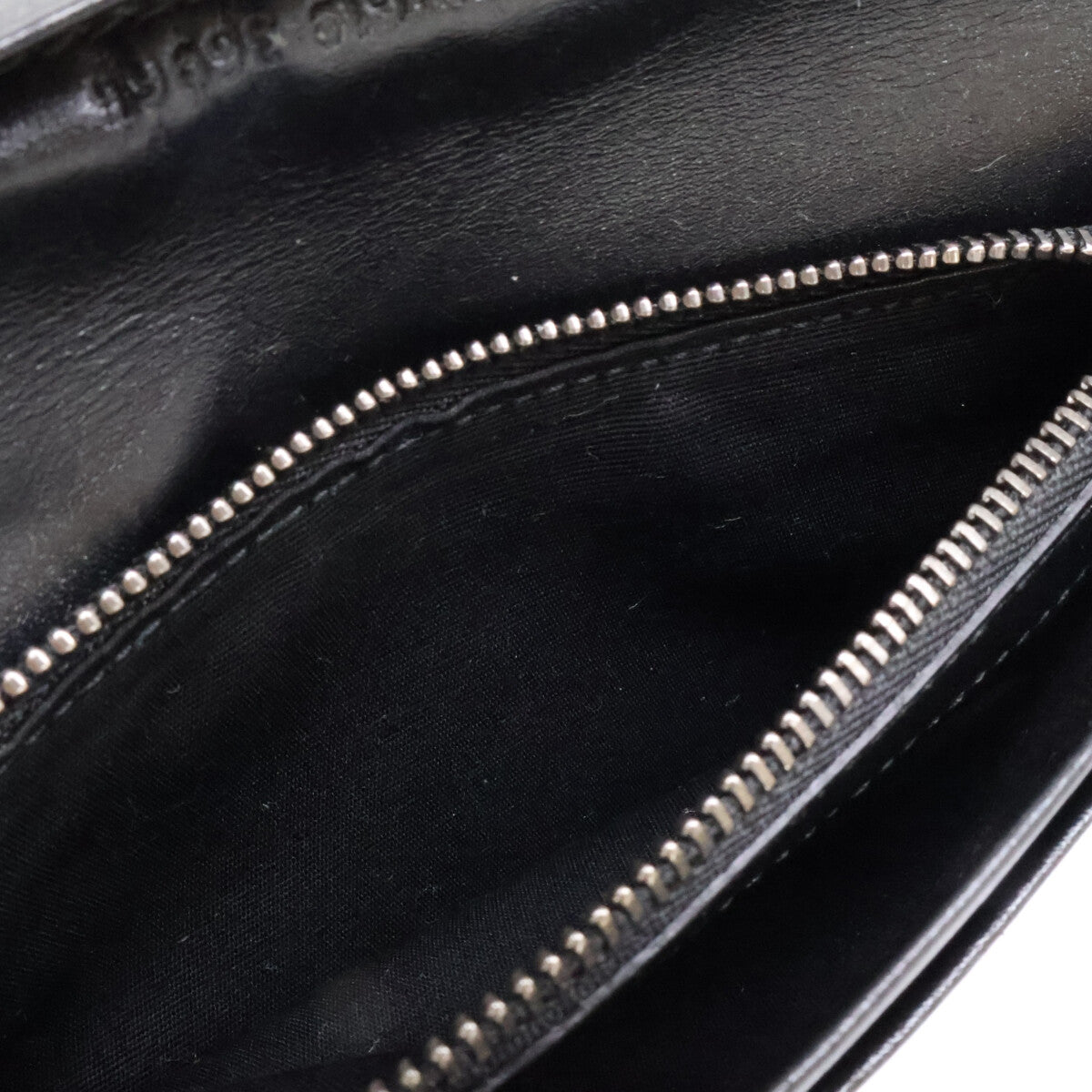 BVLGARI OCTO Leather Bi-fold Long ONE SIZE Long Wallet Size ONE SIZE