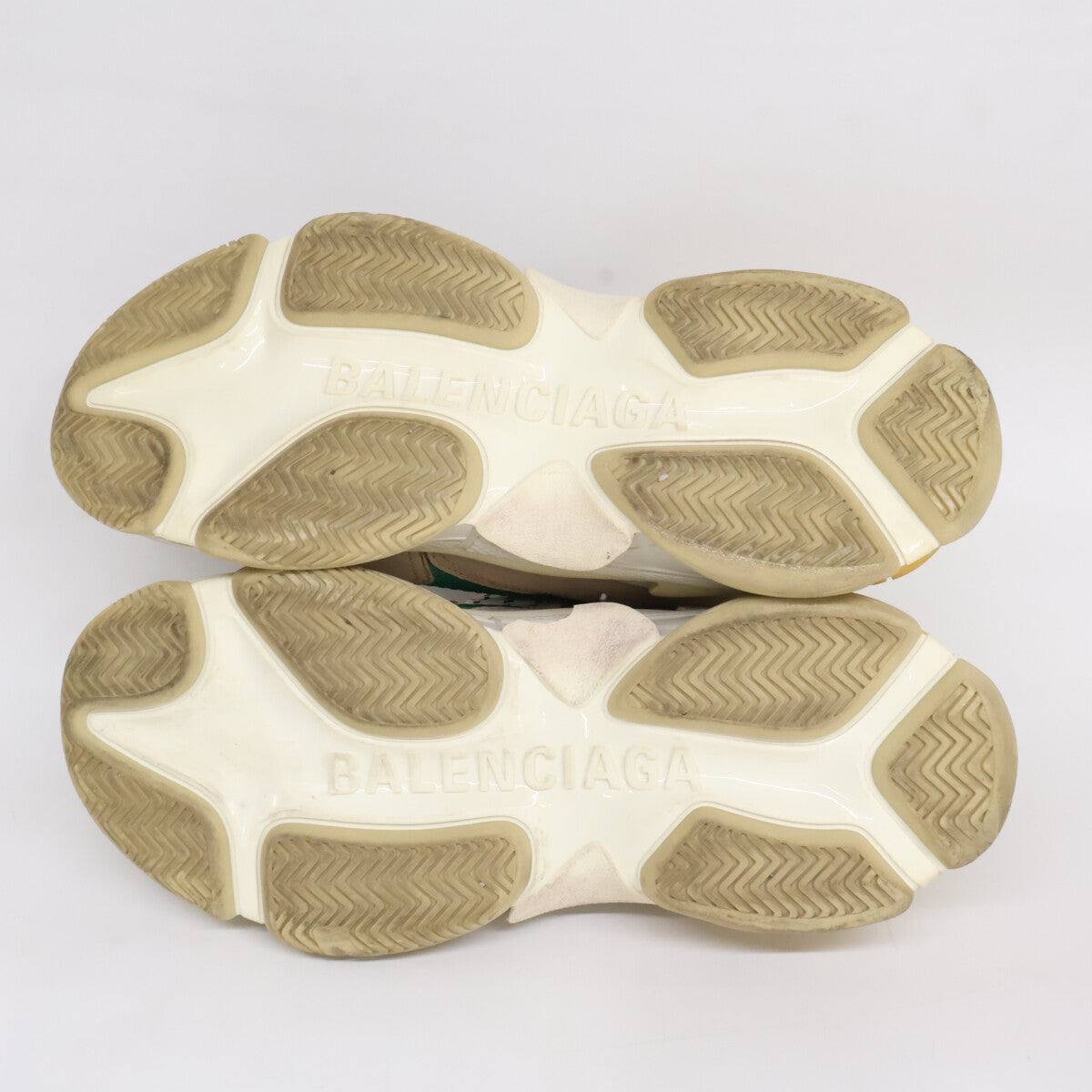 BALENCIAGA Triple S Dad Leather Sneakers Multi Size 29