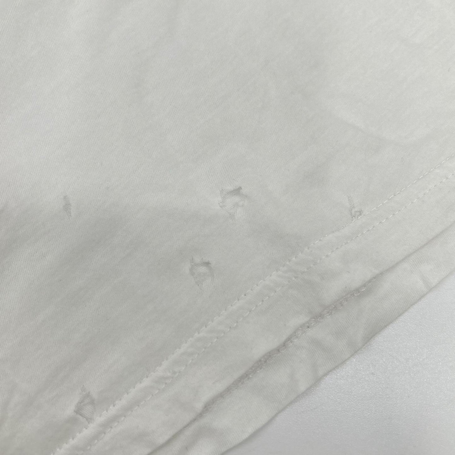 GIVENCHY Distressed Cotton T-Shirt White Size S