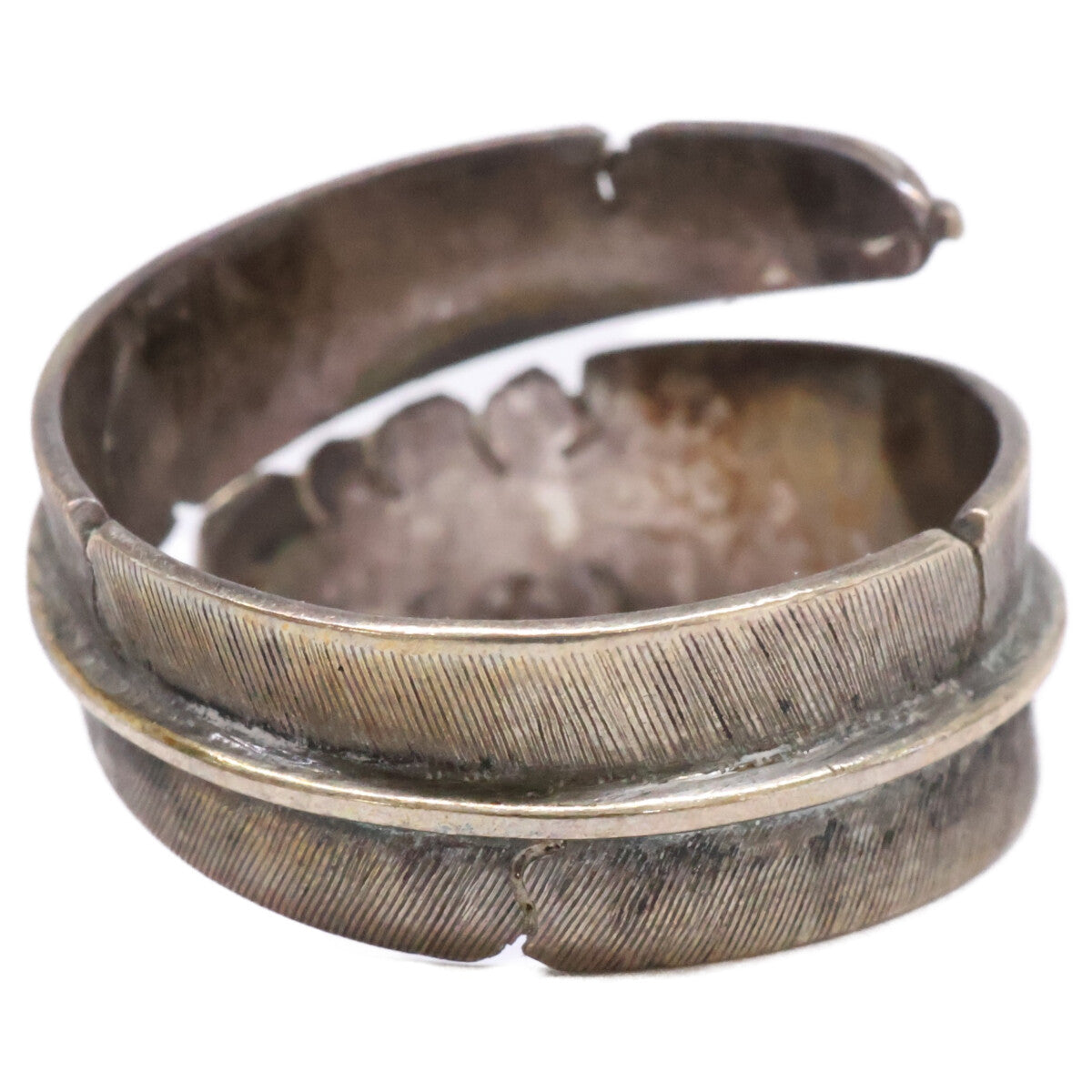 MKIRK Sterling Silver Feather Ring ONE SIZE Size ONE SIZE
