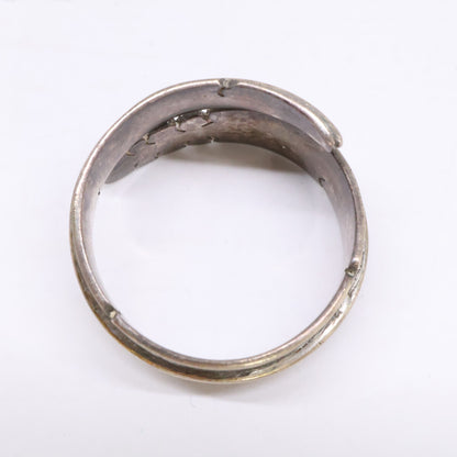 MKIRK Sterling Silver Feather Ring ONE SIZE Size ONE SIZE