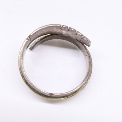 MKIRK Sterling Silver Feather Ring ONE SIZE Size ONE SIZE
