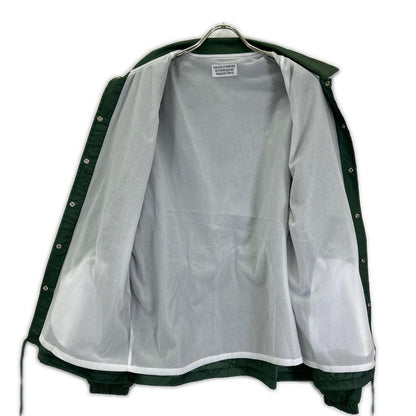WACKO MARIA 23FW Back Logo Print Nylon Jacket Green Size L