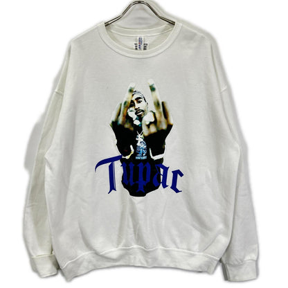 WACKO MARIA 23SS White 2PAC Sweatshirt Size XL