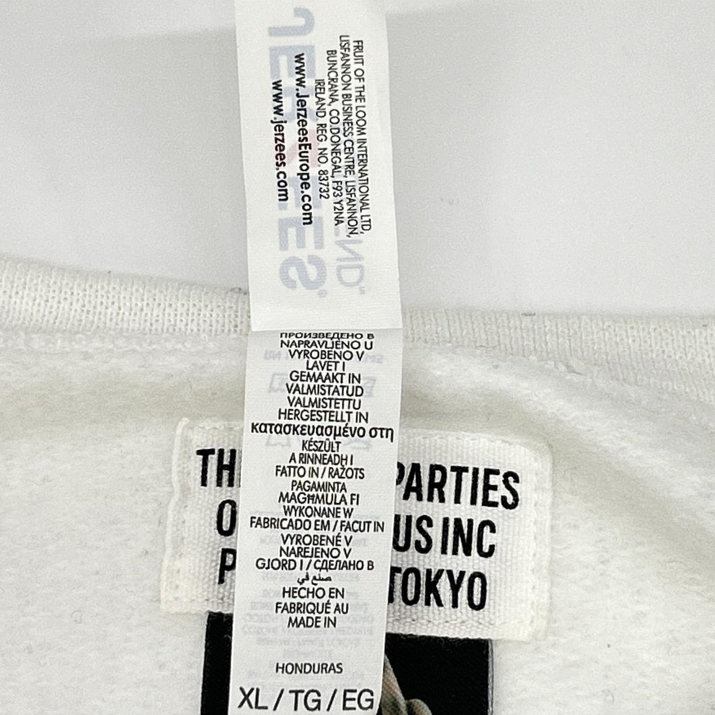 WACKO MARIA 23SS White 2PAC Sweatshirt Size XL