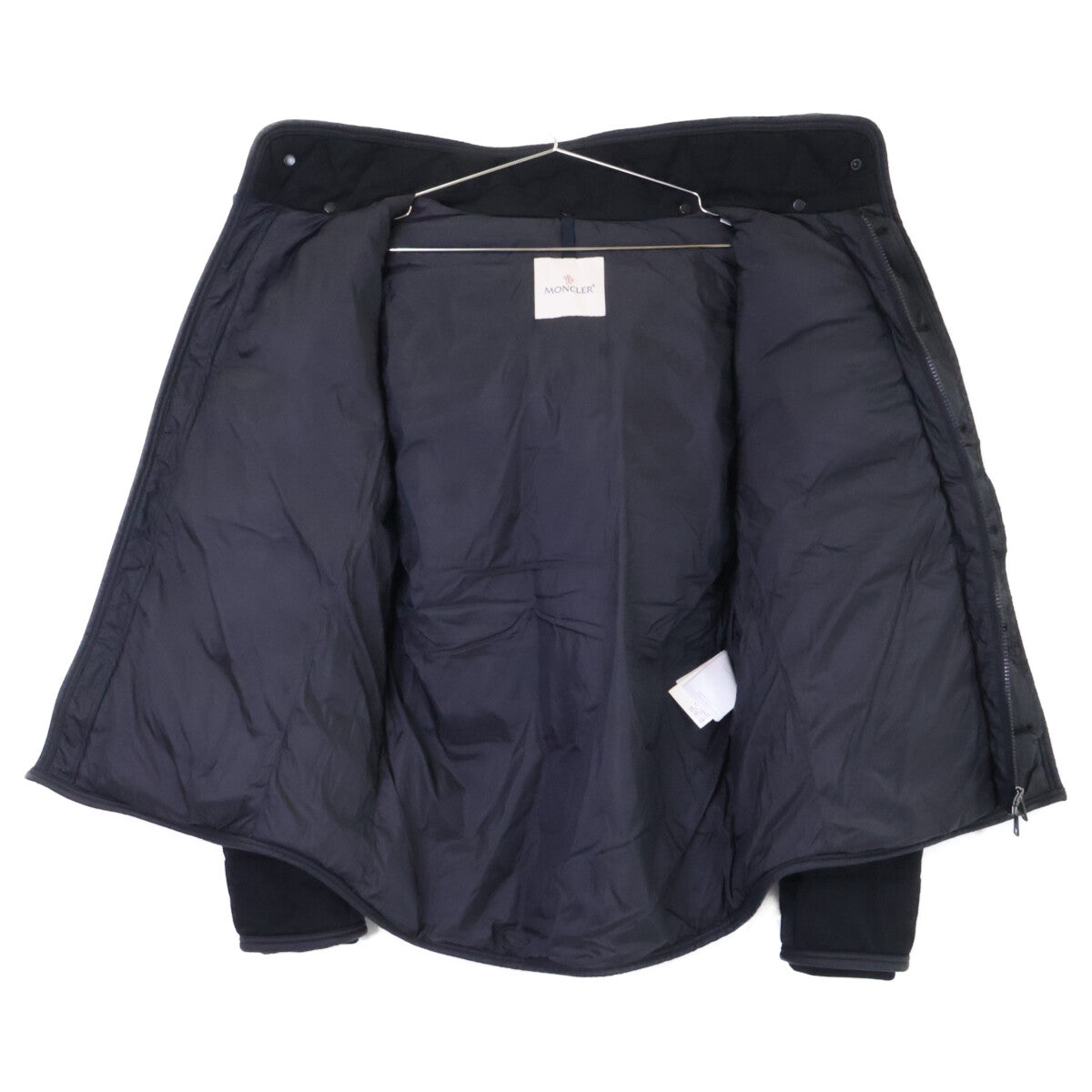 MONCLER RYAN Wool Nylon Hooded Down Jacket Size 2