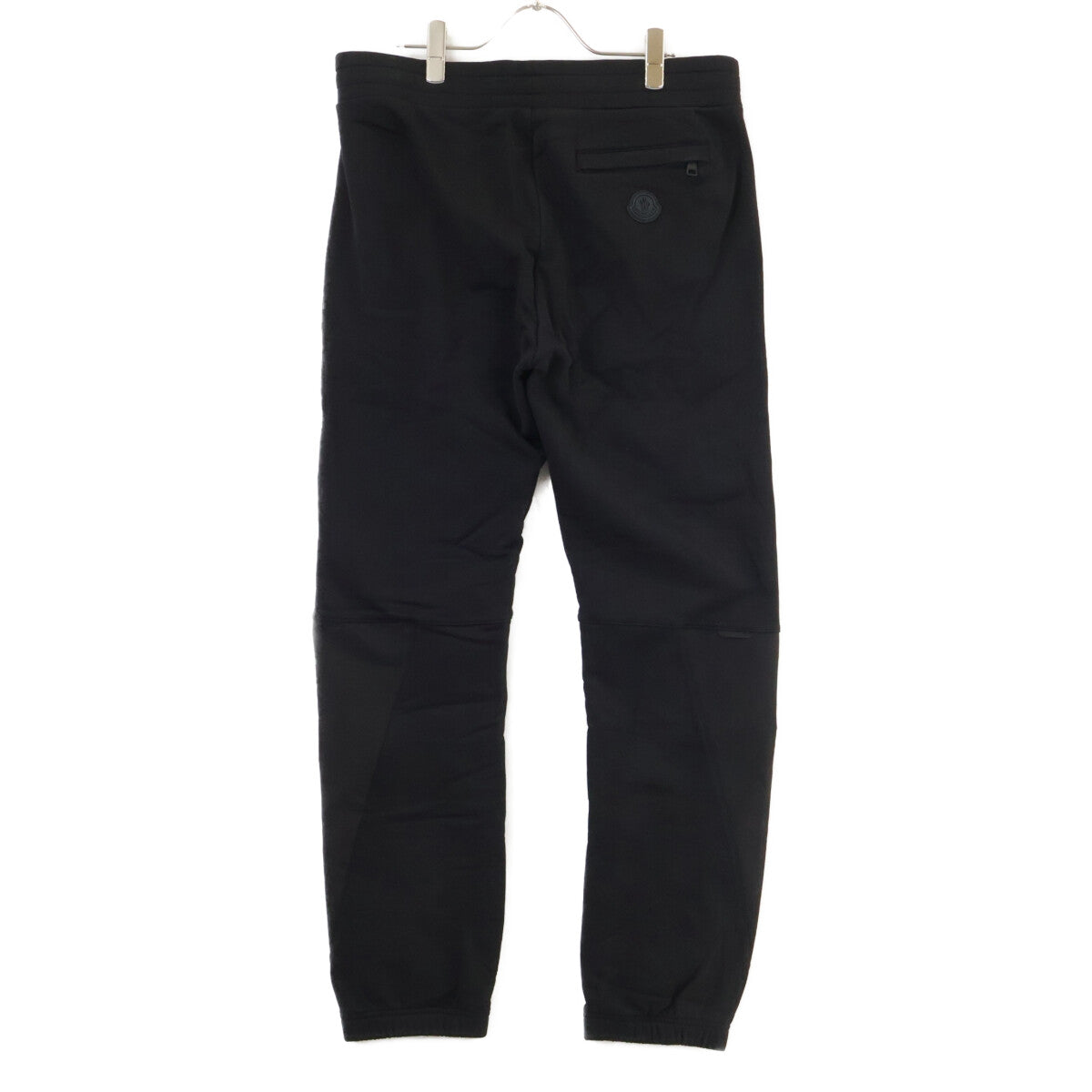 MONCLER Rubber Logo Sweatpants Black Size M