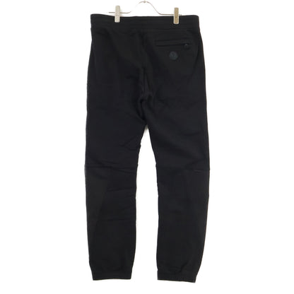 MONCLER Rubber Logo Sweatpants Black Size M