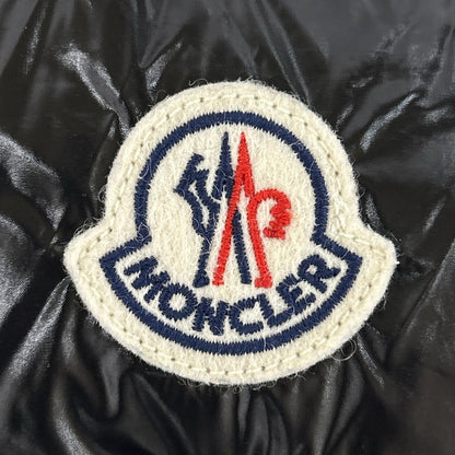 MONCLER BORMES Hooded Down Vest Black Size 1