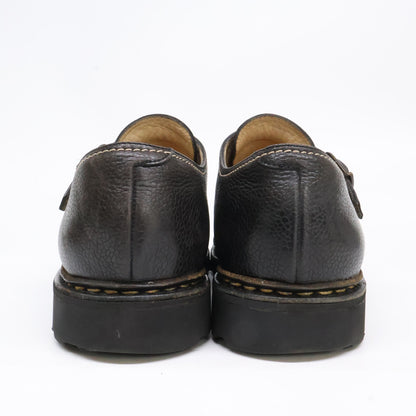 Paraboot William Marche II Double Monk Boots Black Size 7