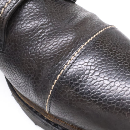 Paraboot William Marche II Double Monk Boots Black Size 7