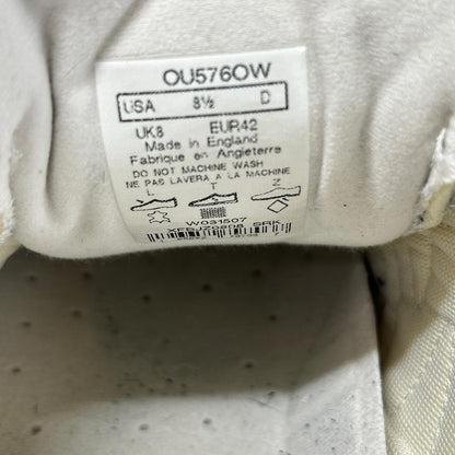 NEW BALANCE OU576OW Made in England Leather Sneakers Size 8