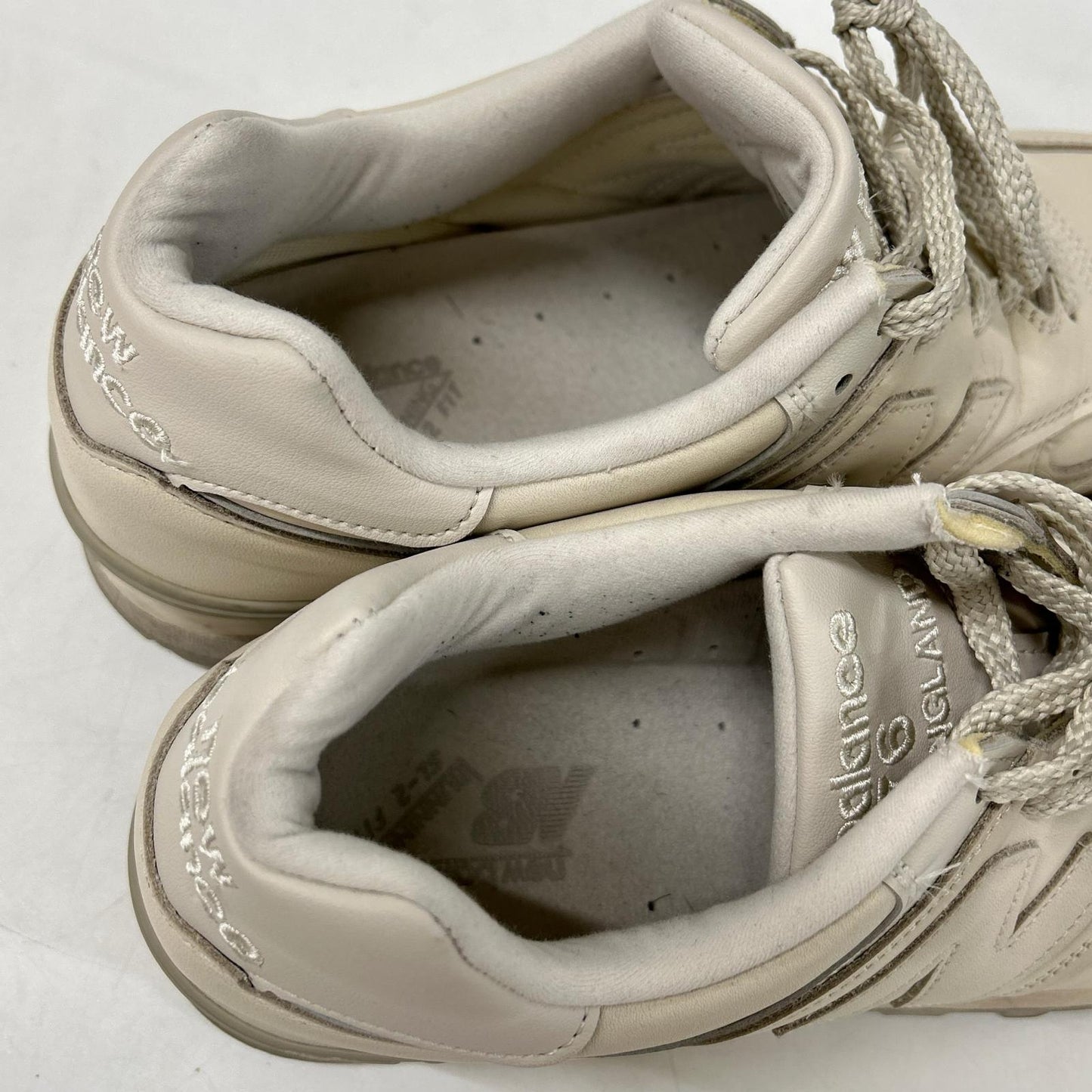NEW BALANCE OU576OW Made in England Leather Sneakers Size 8