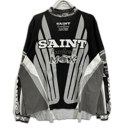 SAINT MICHAEL 26SS Cotton Long Sleeve Shirt Black Size OS