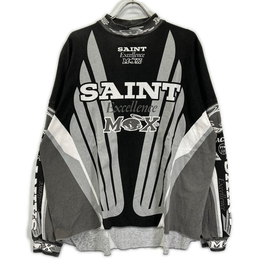 SAINT MICHAEL 26SS Cotton Long Sleeve Shirt Black Size OS