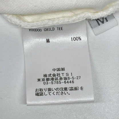 BARRIERS Voodoo Child White Cotton Size M