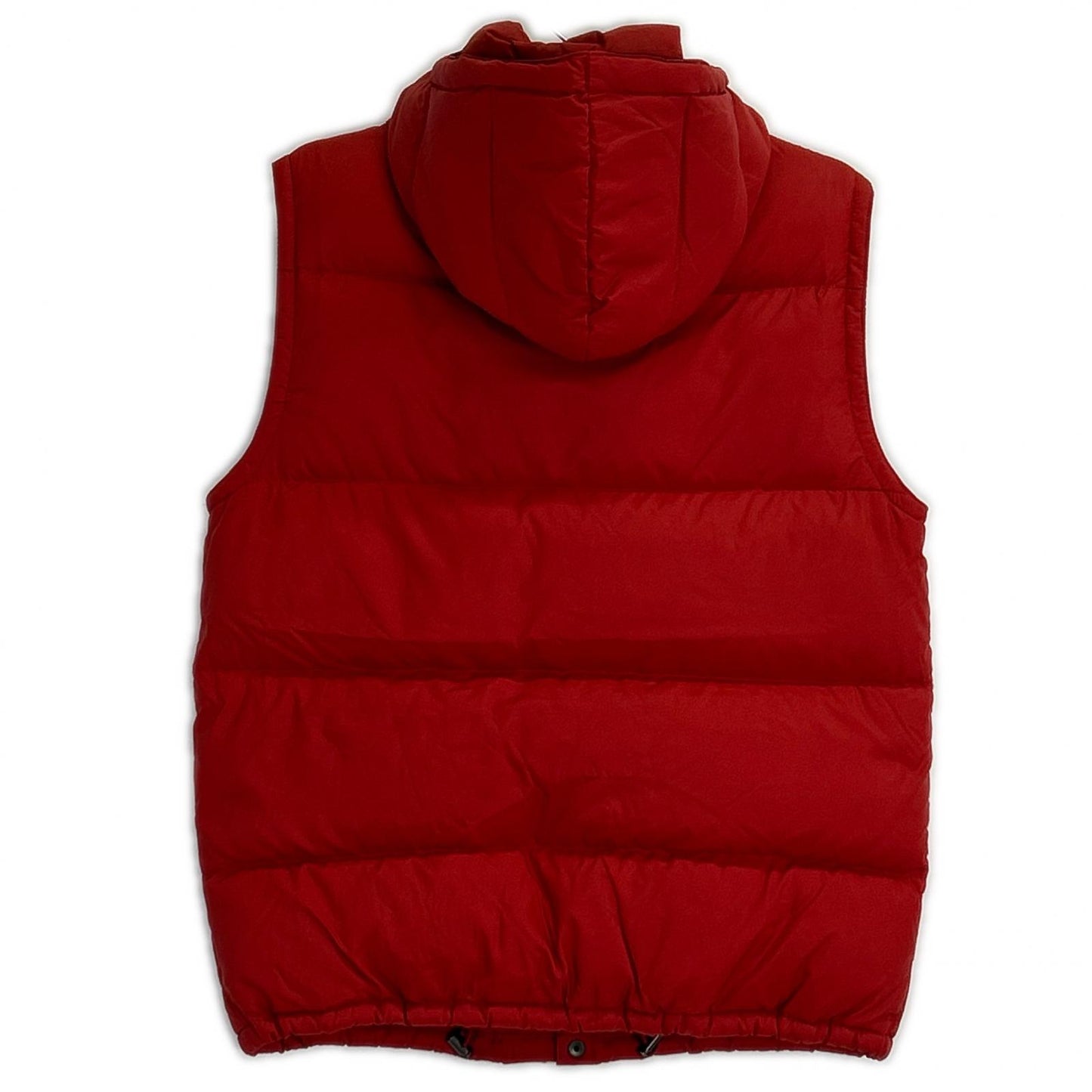 POLObyRalphLauren Red Embroidered Down Vest Nylon Size S