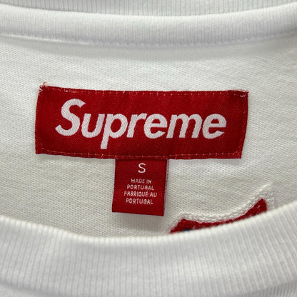 Supreme Brushed Arc S Cotton White Size S