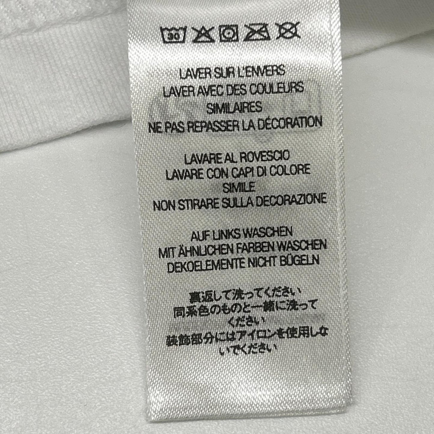 Supreme Brushed Arc S Cotton White Size S