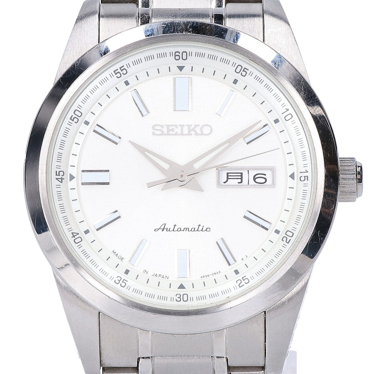 SEIKO SARV001 Automatic Watch Silver Size ONE SIZE