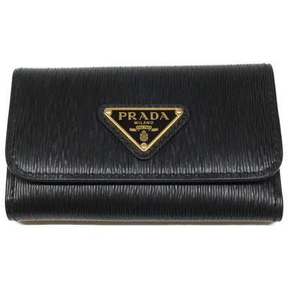 PRADA 1PG222 Saffiano Metal Leather Black